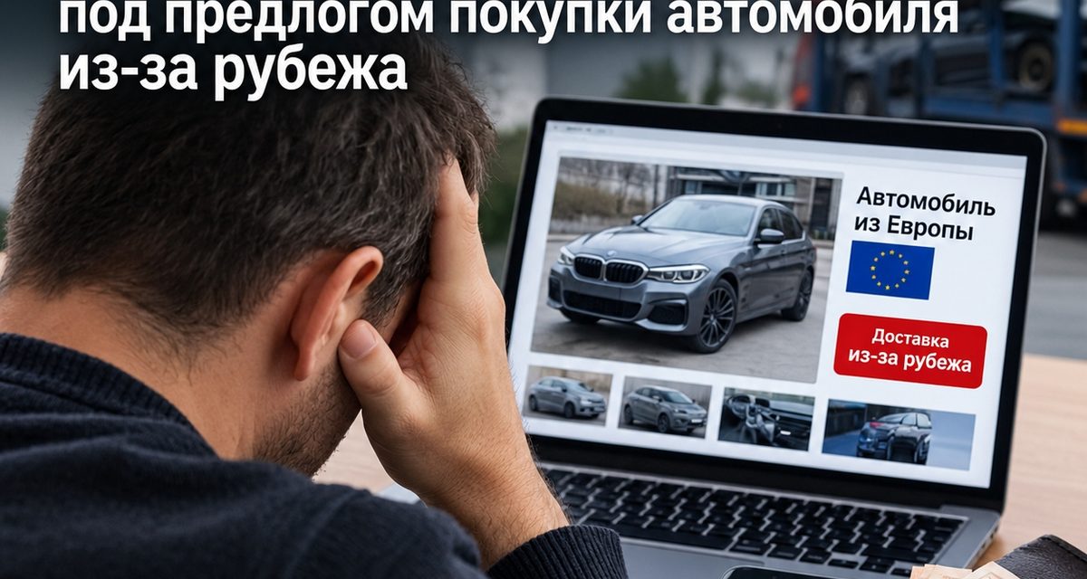 Ставрополец перевёл мошенникам более 530 тысяч рублей за автомобиль из Европы