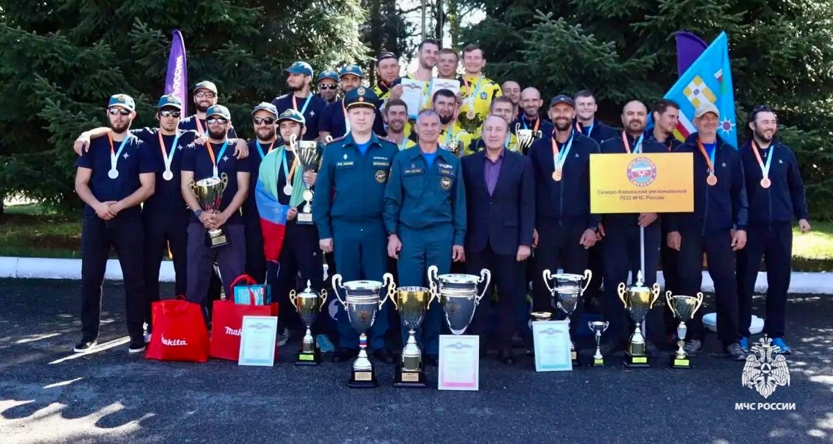 Ставропольские спасатели взяли «Кубок Кавказа» по пятиборью